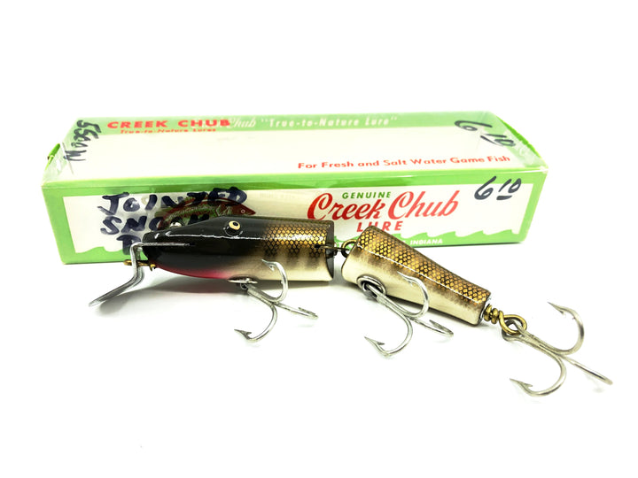Creek Chub Jointed Snook Pikie 5500, Pikie Scale Color 5500W with Box