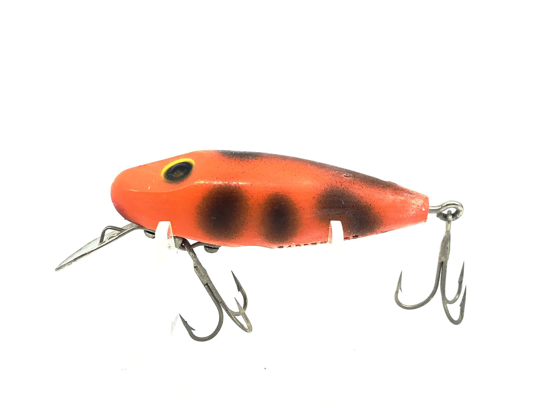 Carpenters Triple Depth Lure, Orange/Black Spots Color