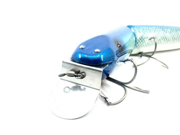Musky Dan (XXX Lures) Monster Pikie 14", Blue Flash Color w/COA