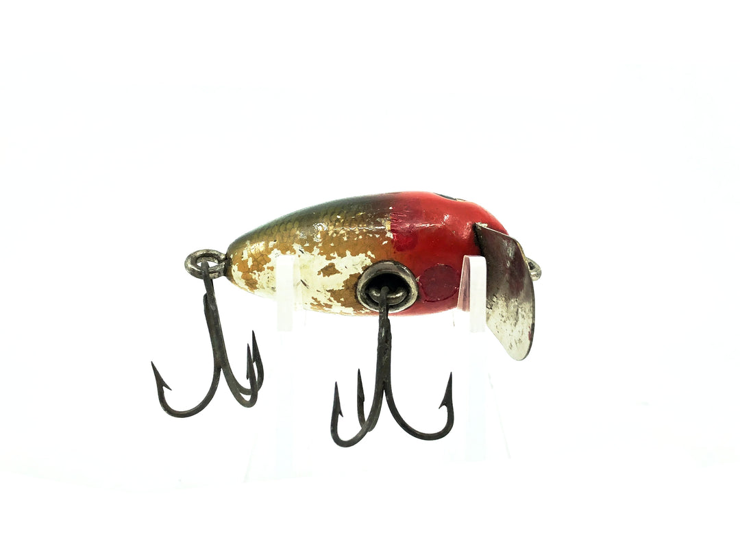 Shakespeare Grumpy, GPR Green Perch/Red Head Color