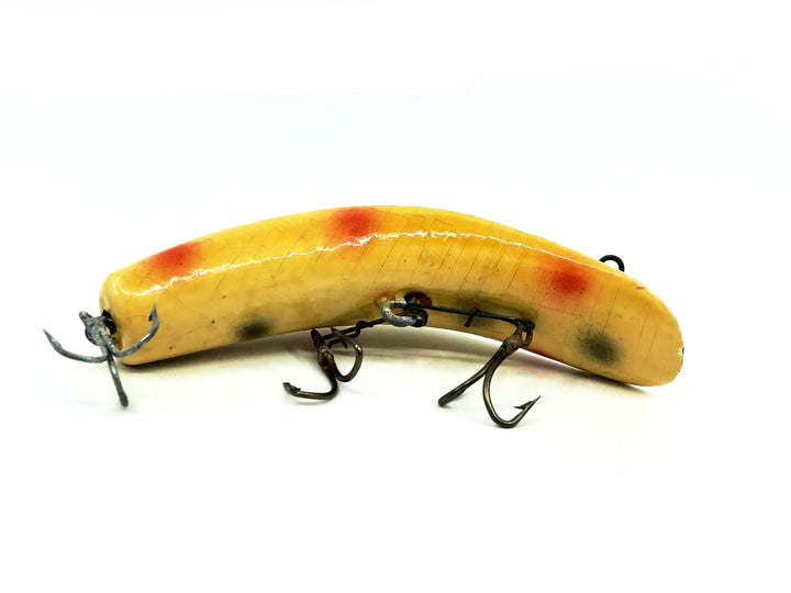 Helin Wooden Flatfish S3, YEP Yellow Pearl Color