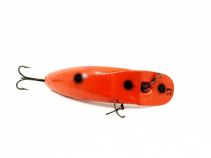 Helin Flatfish S3,&nbsp;O Orange/Dots Color - Vintage Plastic