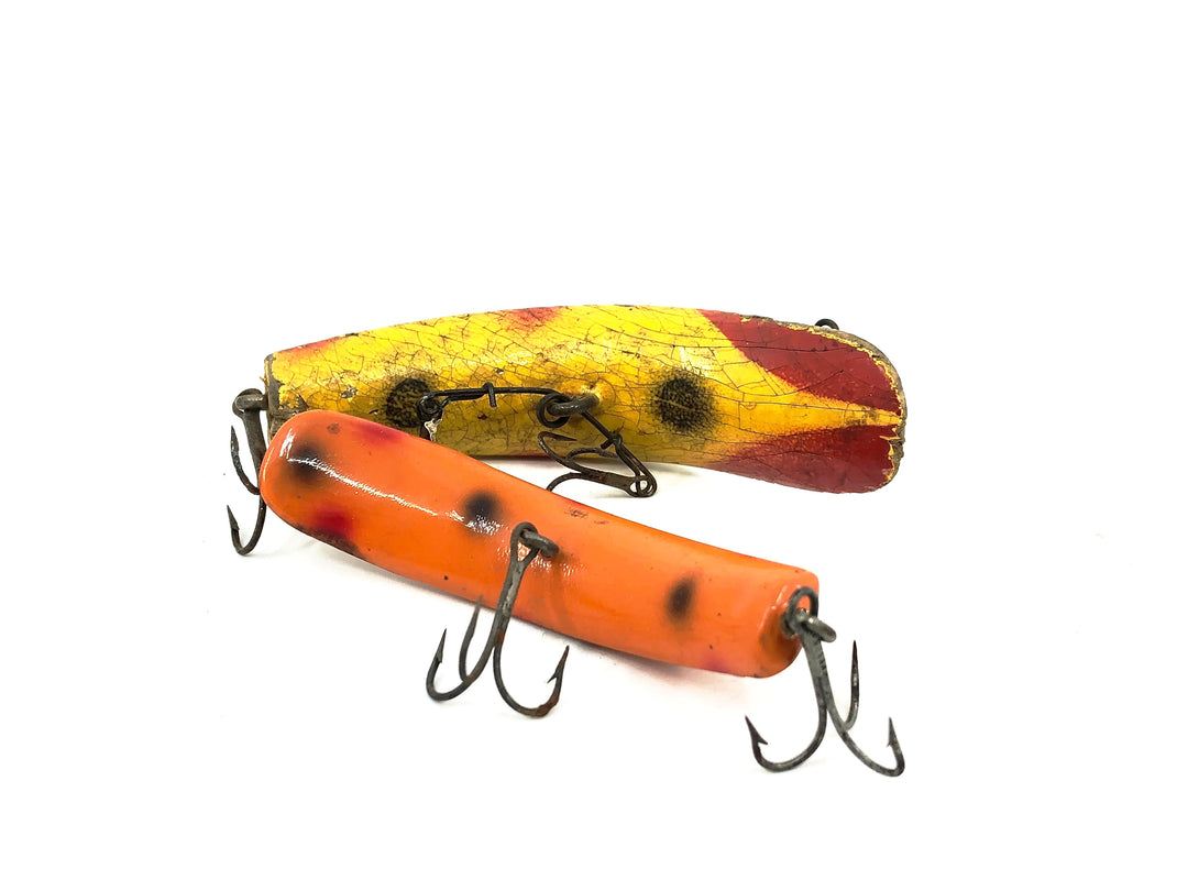 Helin Flatfish LU, Yellow/Black Stripe Color with an imitation Flatfish
