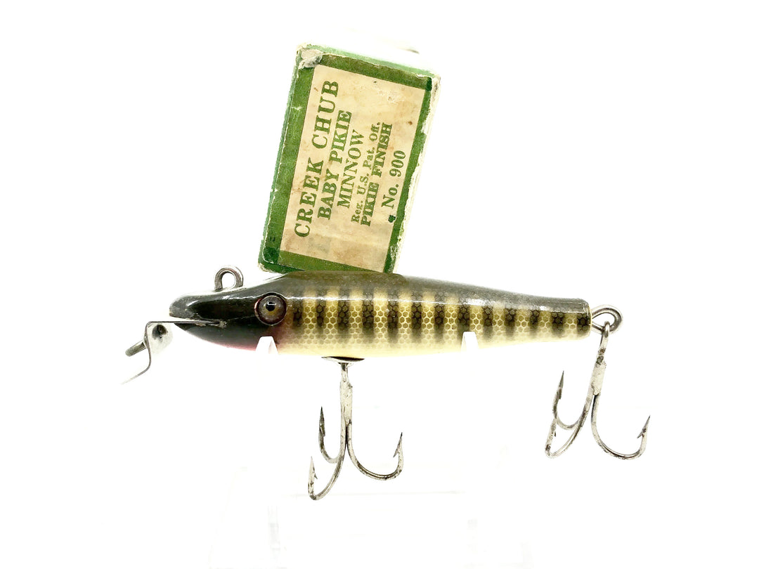 Vintage Creek Chub Baby Pikie 900, Pikie Color with Box