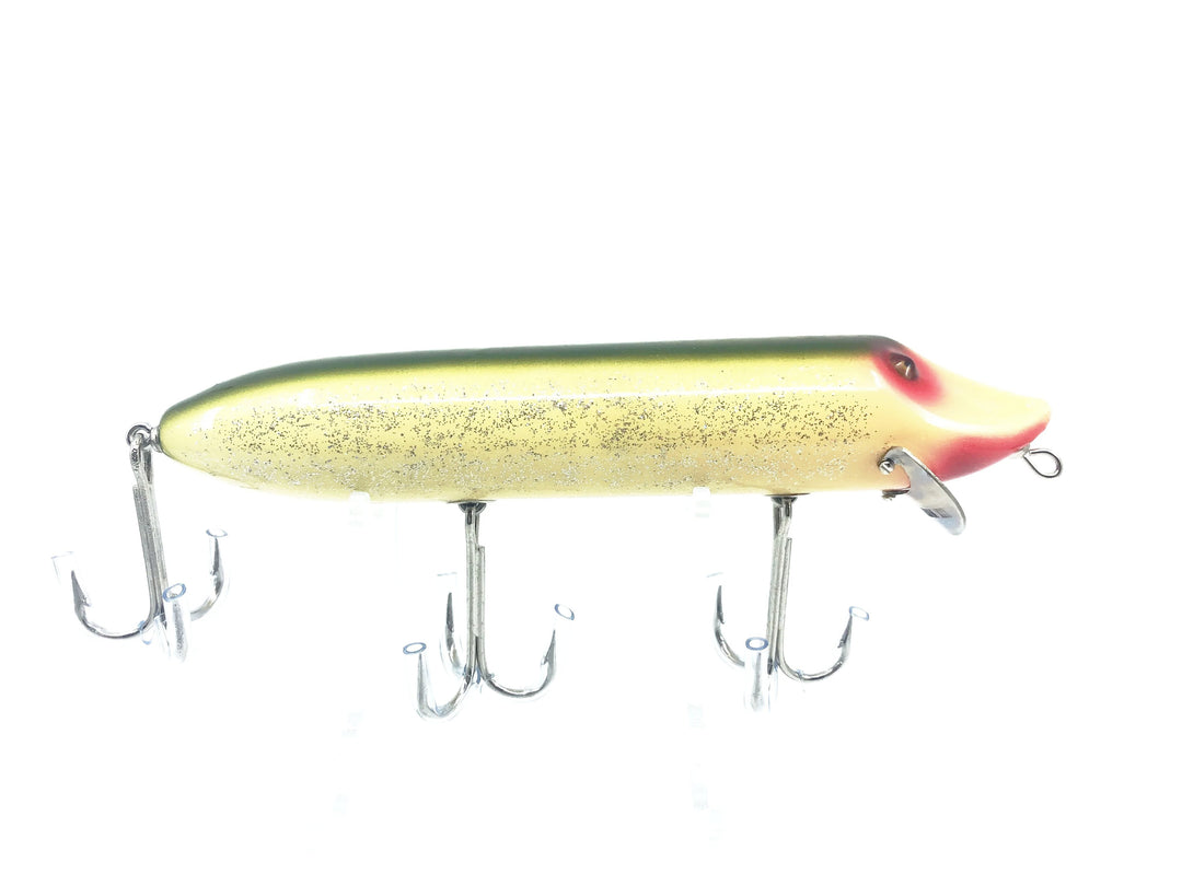Musky Dan (XXX Lures) Musky Vamp, Silver Flitter Color