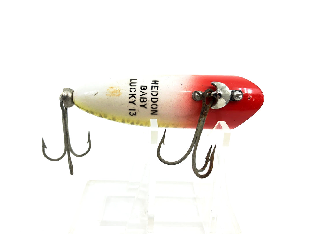 Heddon Baby Lucky 13, JRH Red Head Frog Color