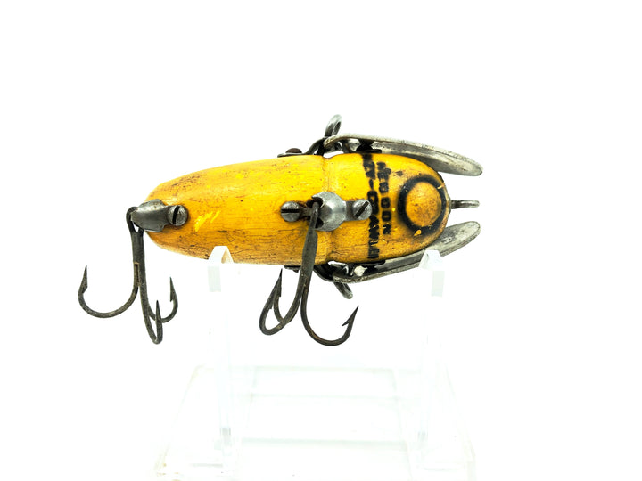 Heddon Wooden Crazy Crawler 2120, BF Bullfrog Color