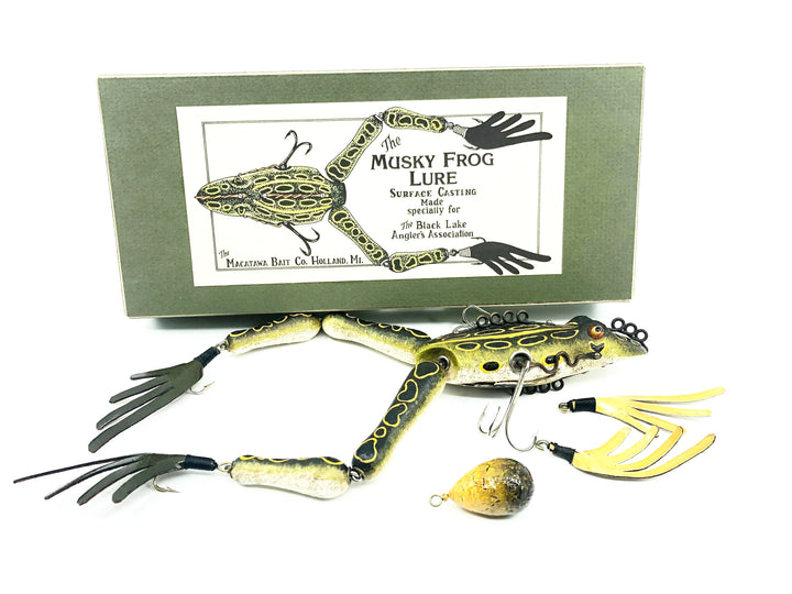 Macatawa Bait Co. Musky Frog Lure w/Box