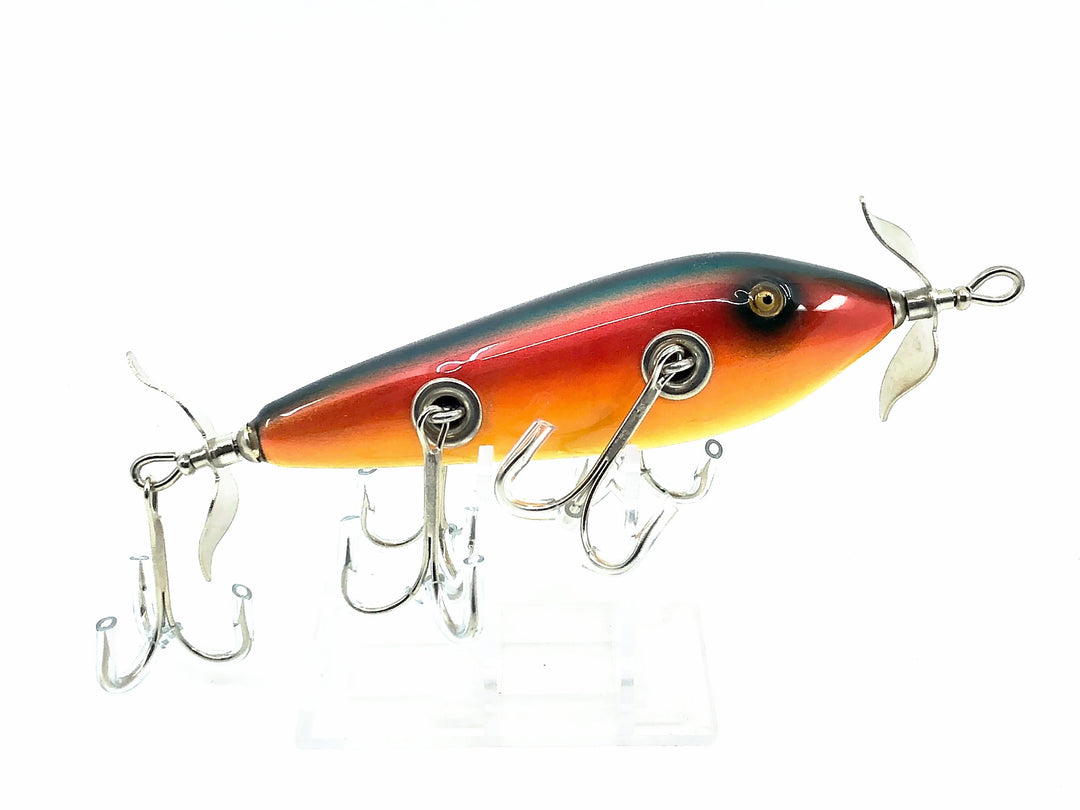 Musky Dan (XXX Lures) 5 Hook Minnow, Rainbow Color