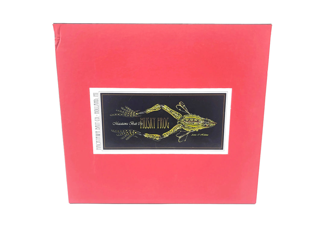 Macatawa Bait Co. Musky Frog Salesman Sample Box w/Box