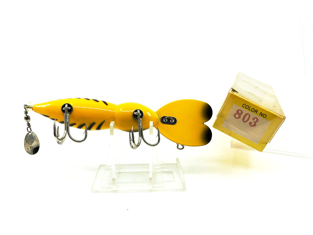 Hellbender Magnum Whopper Stopper #803, Yellow Shore Minnow Color with Box