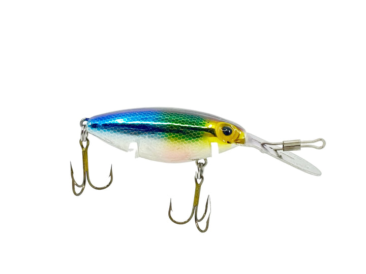 Storm Thin Fin Rattle Tot RH147, #147 Metallic Purple/Yellow/Green/Blue Color