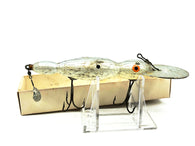 Bomber Wooden Waterdog 1700 Series, #40 Silver Shad Color with Box