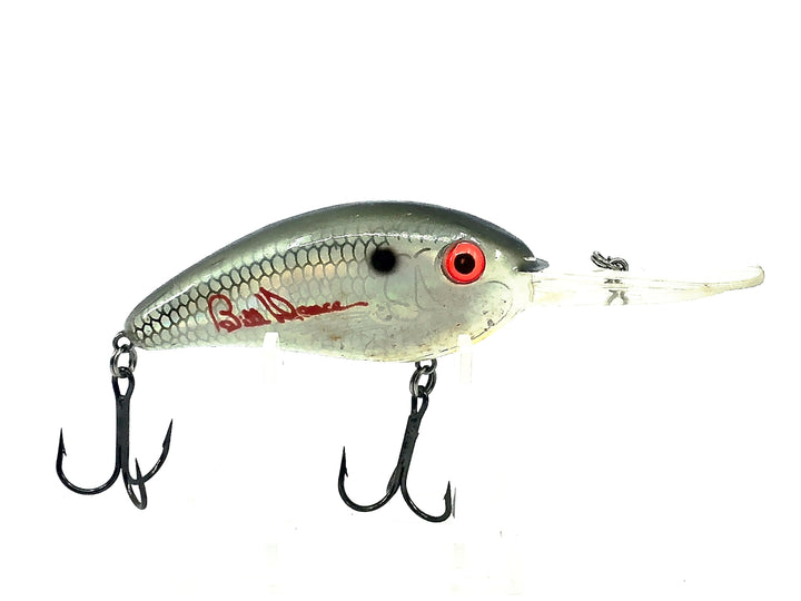 Xcalibur Bill Dance Suspending Fat Free Shad, Holographic Olive Shad Color