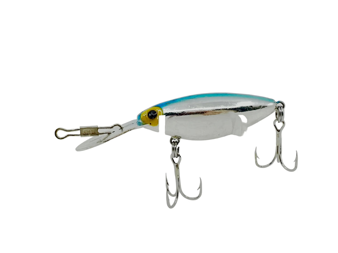 Storm Thin Fin Rattle Tot H142, Metallic/Silver Blue Color