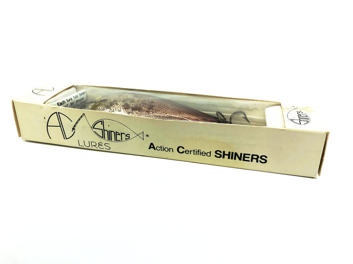 A.C Shiner #00 Medium Runner, Silver/Black Back Color with Box
