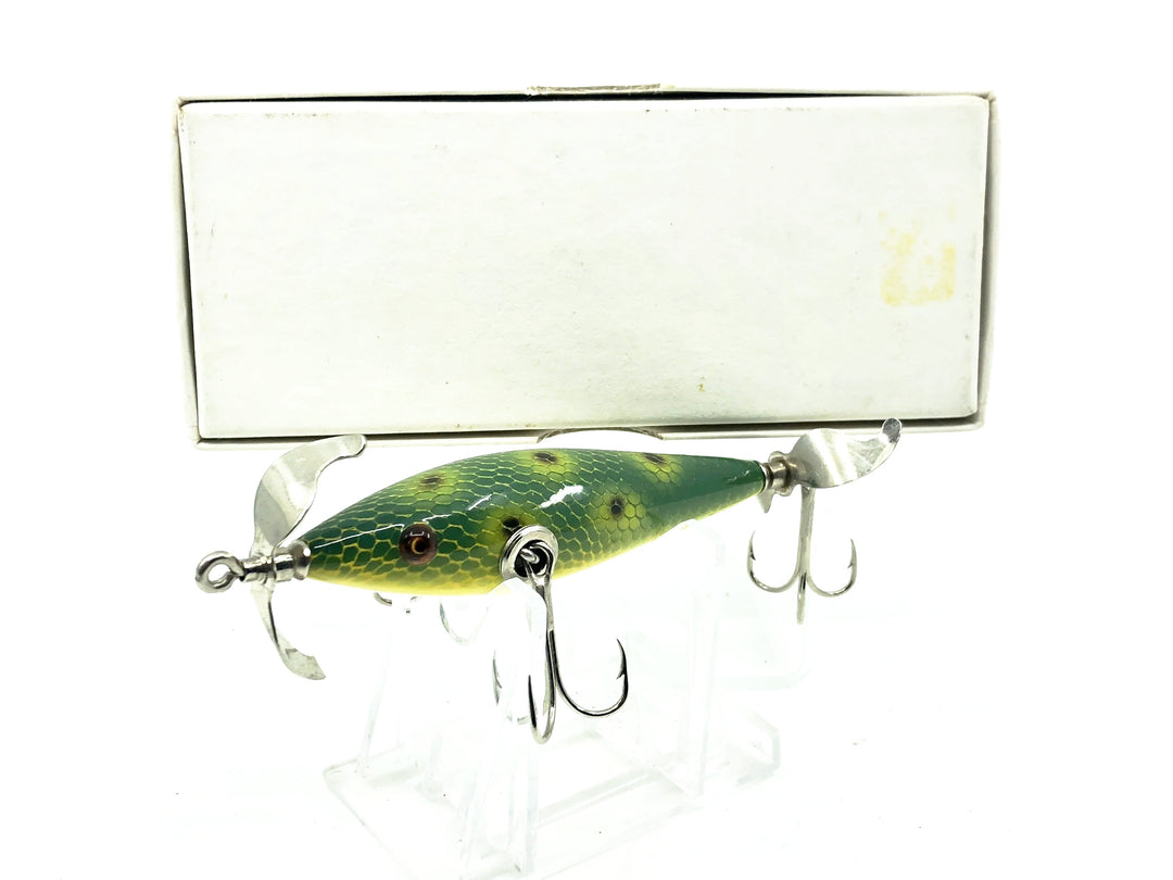 Little Sac Bait Company Musky Niangua Minnow Frog Scale Color