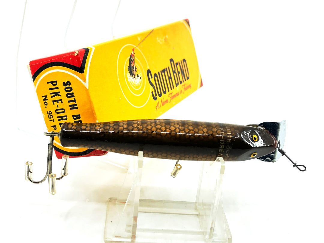 South Bend Baby Pike-Oreno 957, P Pike Scale Finish Color with Box