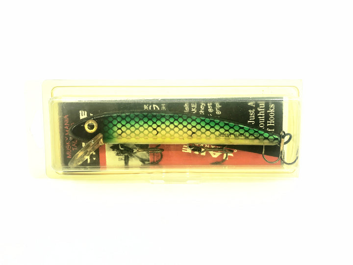 Jake 6" Musky Bait, Perch Color New on Card