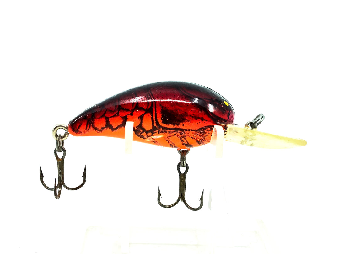 Bomber Model A 6A, XC5 Red Apple Crawdad/Orange Belly Color Screwtail Model