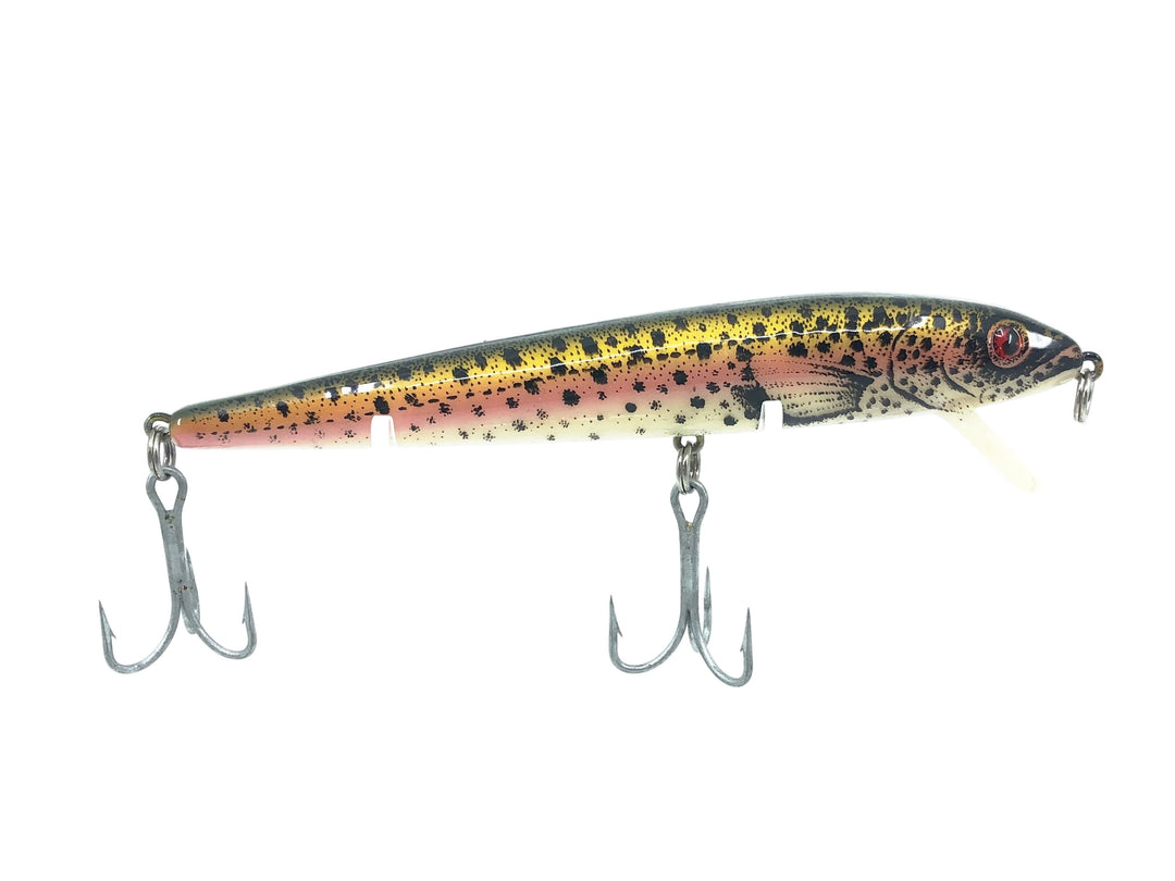 Cotton Cordell Red Fin Series C10, #93 Rainbow Trout Color