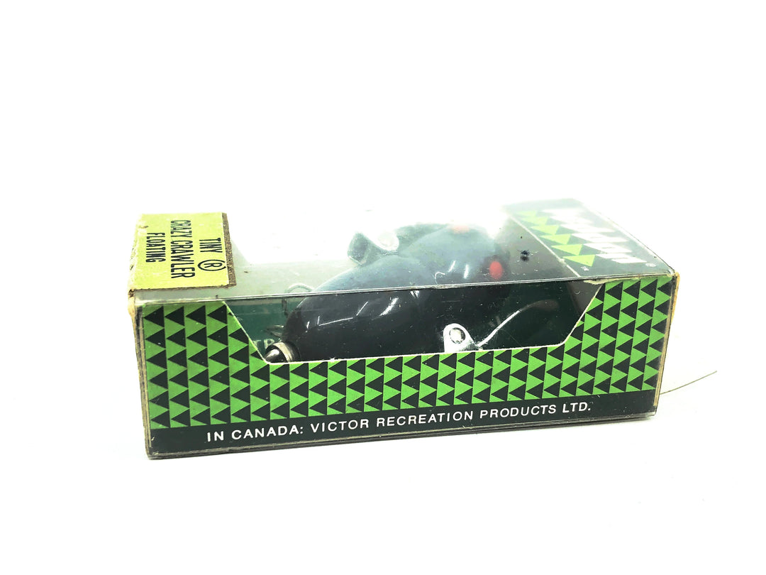 Heddon Tiny Crazy Crawler #320, GM Grey Mouse Color in Box