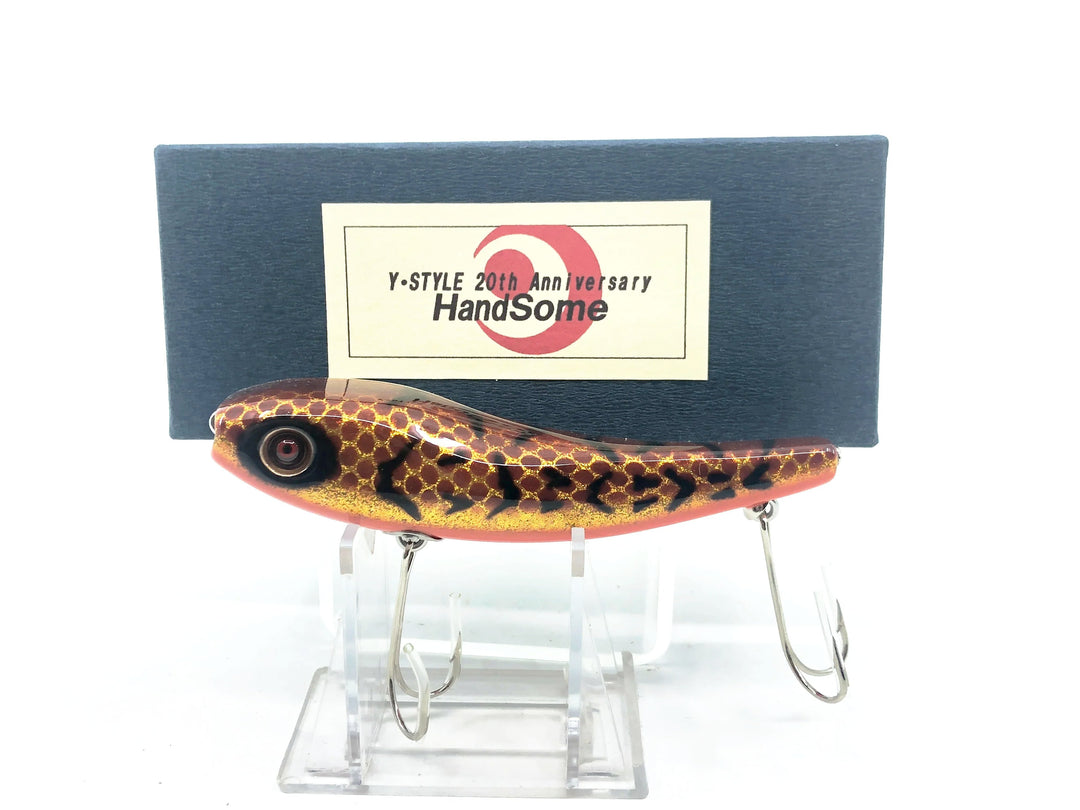 Handsome 20th Anniversary Y-Style Lure, Orange Crawdad Color with Box