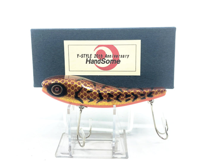 Handsome 20th Anniversary Y-Style Lure, Orange Crawdad Color with Box