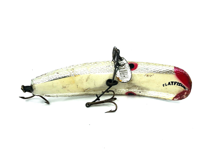 Helin Flatfish M2, SAS Small Aluminum Scale Finish Color - Altered with Spinner