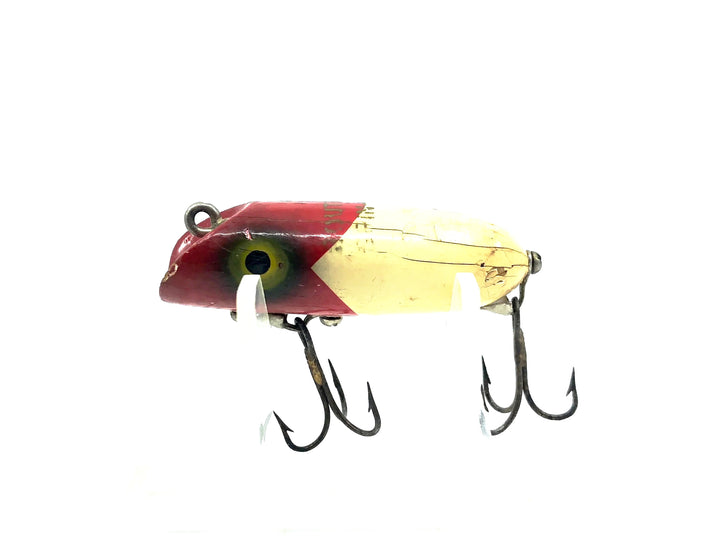 South Bend Spin-Oreno, RW White/Red Head Color