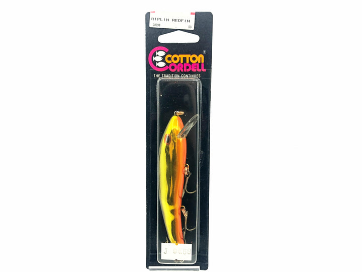 Cotton Cordell Ripplin Redfin, #03 Gold/Black Back Color on Card