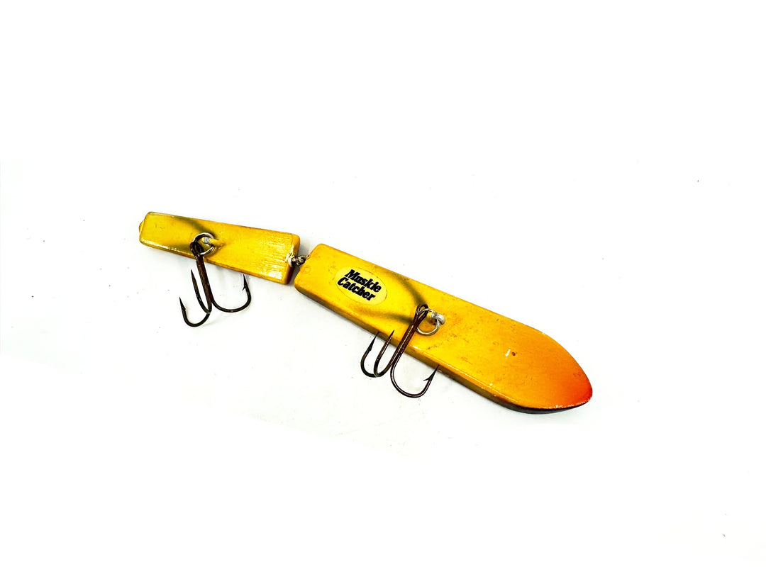 Muskie Catcher Jointed Bait, Brown Perch Color