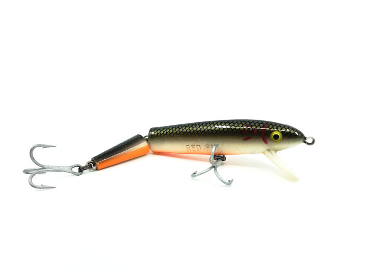 Cotton Cordell Jointed Red Fin Series CJ8, #46 Arkansas Shiner Color