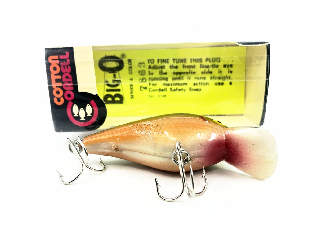 Cotton Cordell 7800 Big-O, #63 Green Sunfish Color w/Box