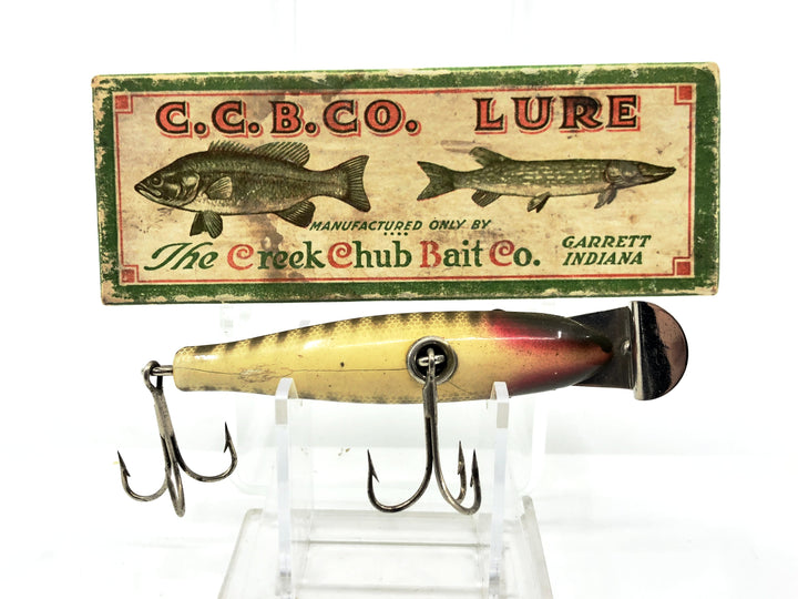 Vintage Creek Chub Baby Pikie 900, Pikie Color with Box