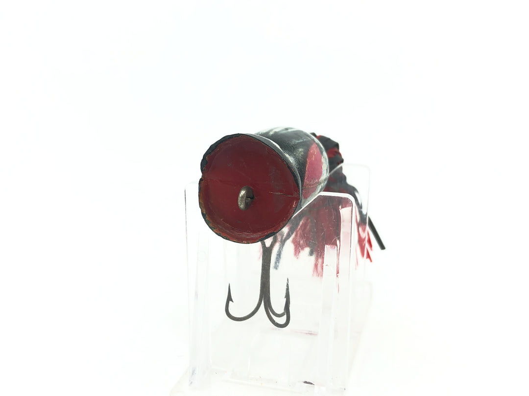 Arbogast Hula Popper 3/8oz, Seein's Believin Red Wing Blackbird Color