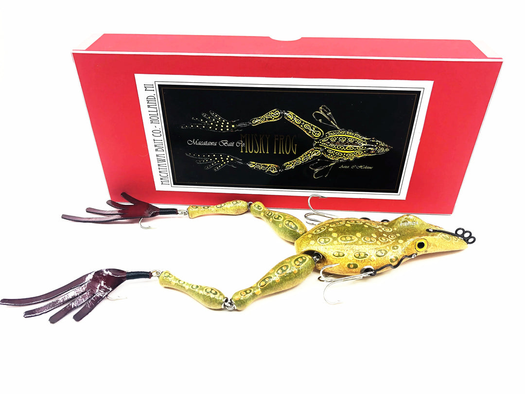 Macatawa Bait Co. Musky Frog Salesman Sample Box w/Box