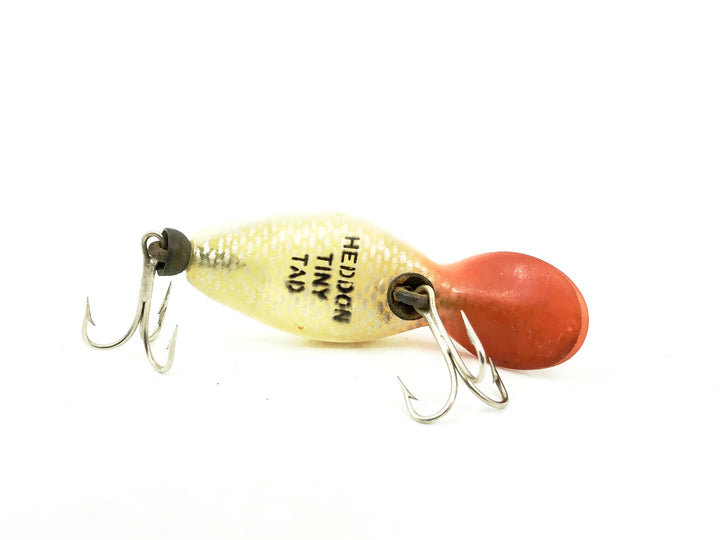 Heddon Tadpolly Tiny Tad, RH Red Head/White Color