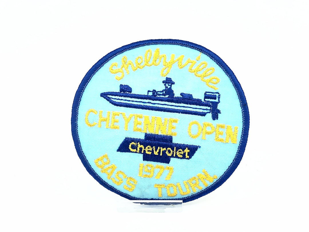 Shelbyville Cheyenne Open Bass Tournament 1977 Patch