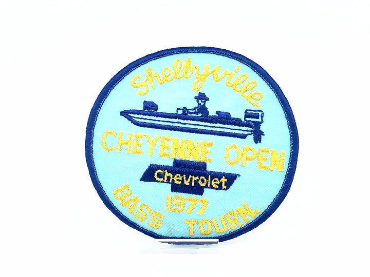 Shelbyville Cheyenne Open Bass Tournament 1977 Patch