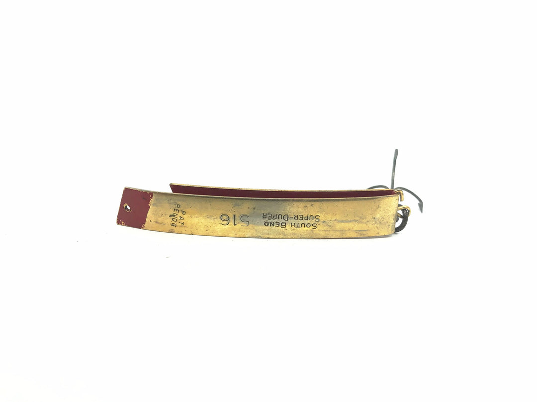 South Bend Super Duper 516, Red/Gold Color
