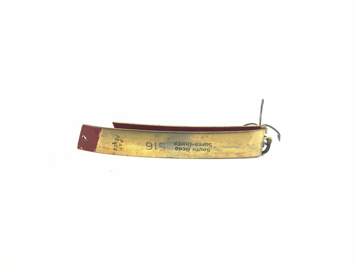 South Bend Super Duper 516, Red/Gold Color