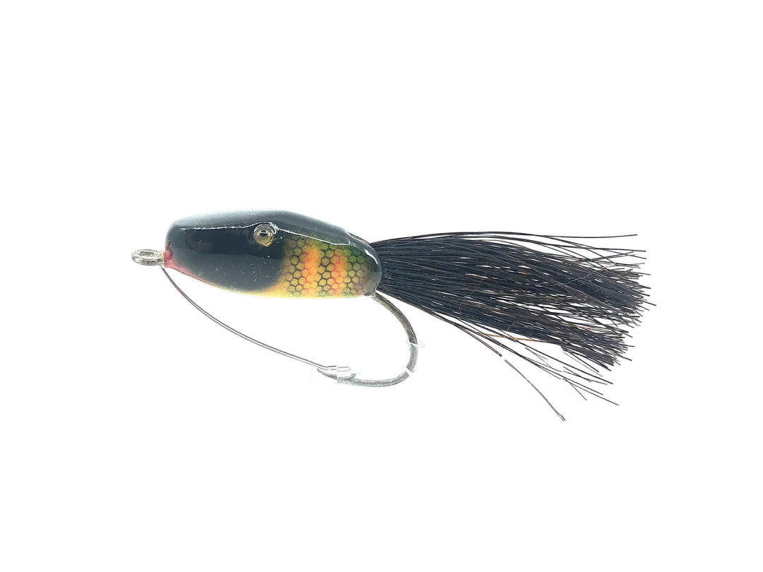 Musky Dan (XXX Lures) Fly Rod Dinger, Perch Scale Color