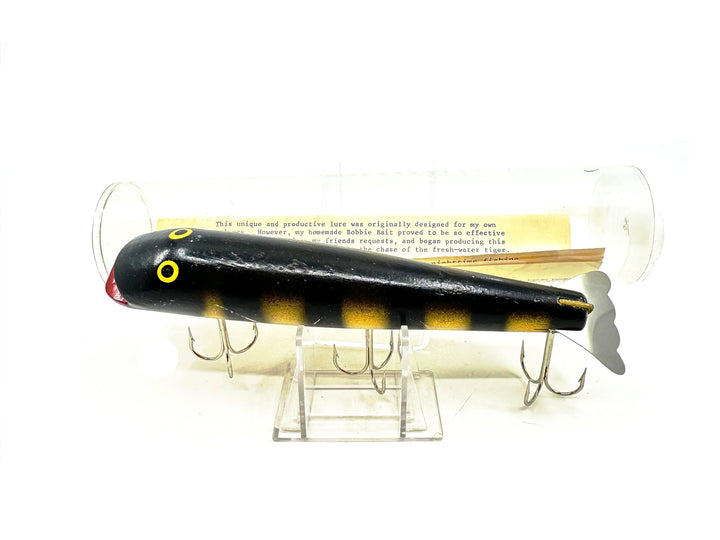 Bobbie Bait 8" Jerk Bait, Perch Color w/Tube