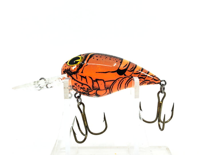 Cordell Wiggle-O, Orange Crawdad Color