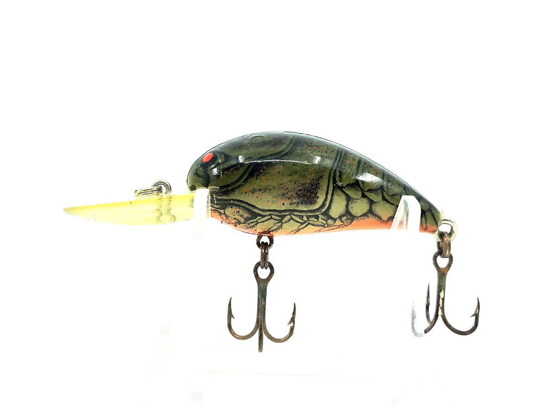 Bomber Model A 6A, Dark Green Crawfish Color Screwtail