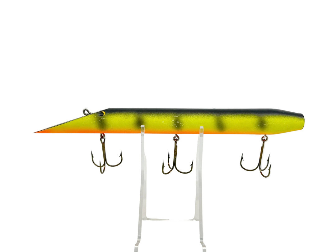 Rouser Musky Jerkbait, Perch Color