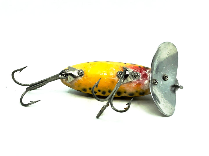 Arbogast Jitterbug 5/8oz, Yellow Coachdog Color