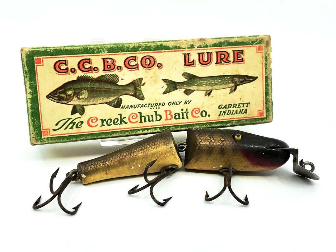 Creek Chub 2600 Jointed Pikie, 2600 Pikie Scale Color with Box