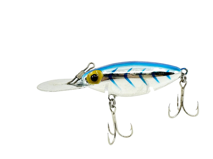Storm Thin Fin Hot 'N Tot AH112, #112 Metallic Silver/Blue Herringbone Color